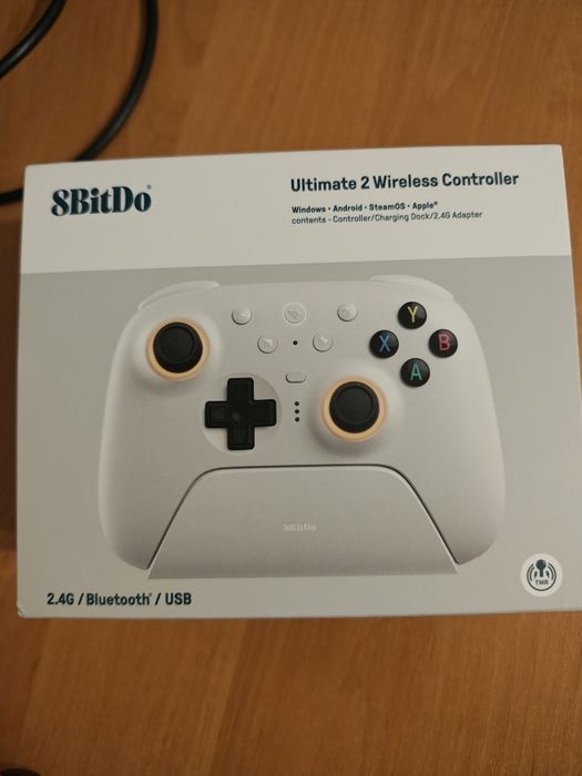 8bitDo Ultimate 2 Windows \ Android NOWY Adapter USB Stacja Ładująca