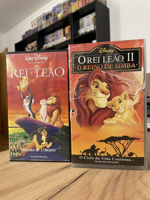 Conjunto VhS Rei Leão