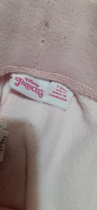 Calça treino de inverno 7-8 anos princesas
