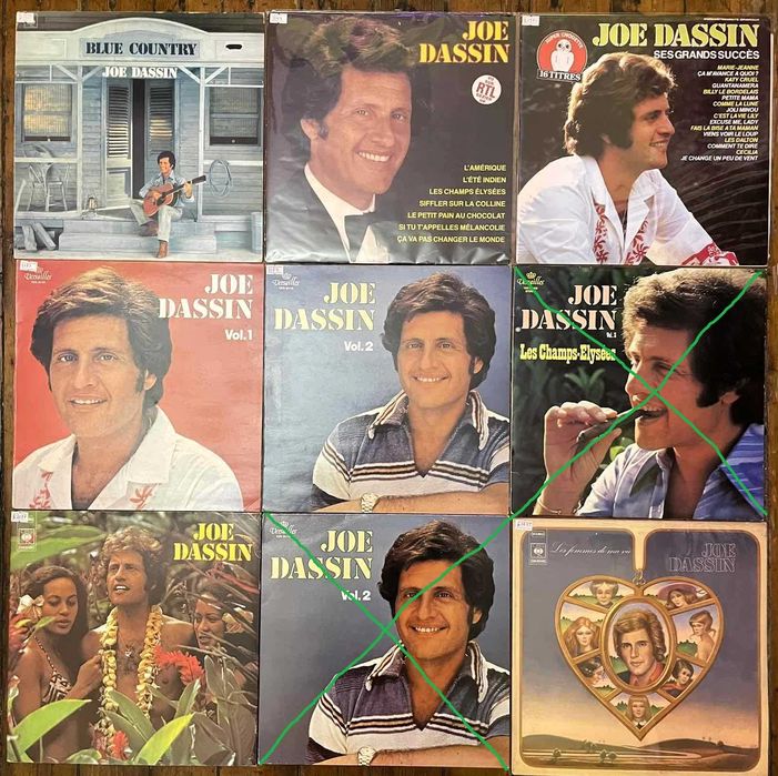 Пластинки (платівки) - Joe Dassin