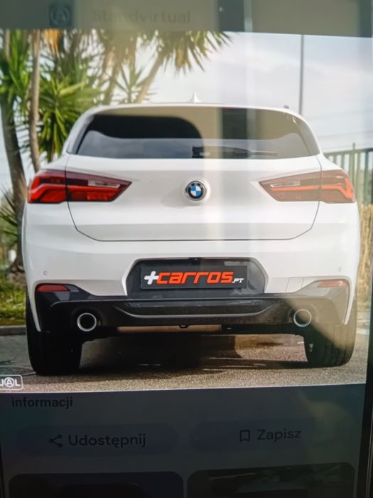 Bmw x2 f39 Zderzak TYŁ kompletny kod 300