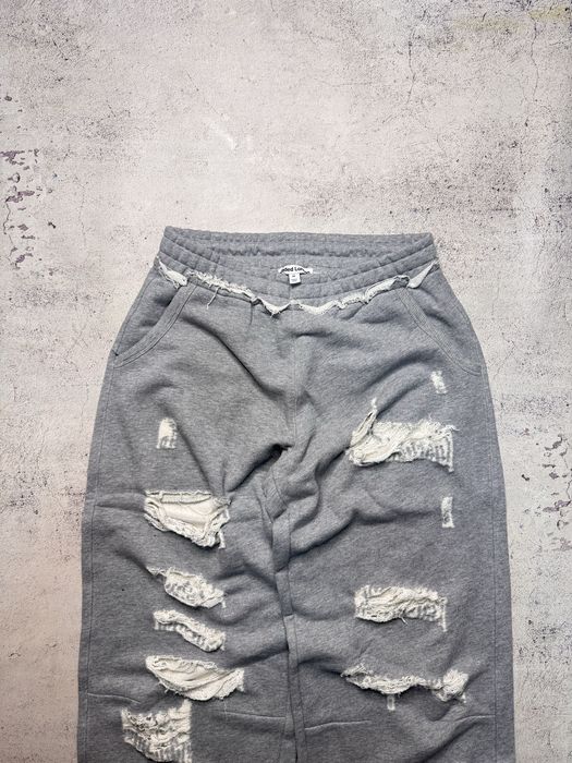 Jaded London Distressed Grey Marl Baggy Monster Joggers XS,S,M