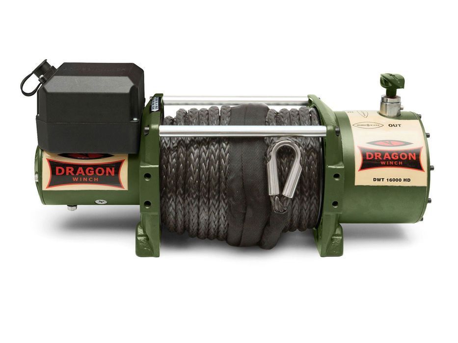 Wyciągarka Dragon Winch Truck DWT 16000 HD lina syntetyczna 12V 24V
