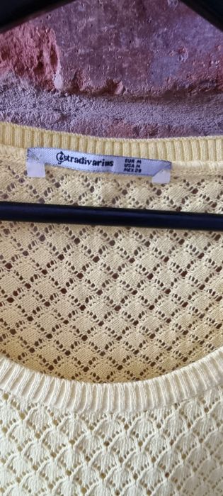 Sweter ażurowy Stradivarius