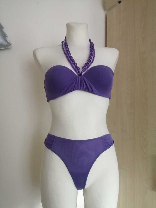 Fioletowy strój kąpielowy - XS/S