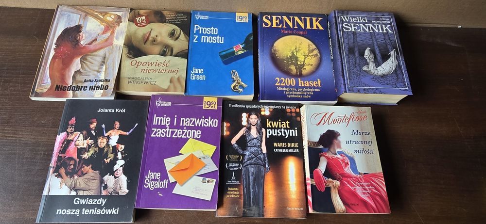Książki rózne rodzaje