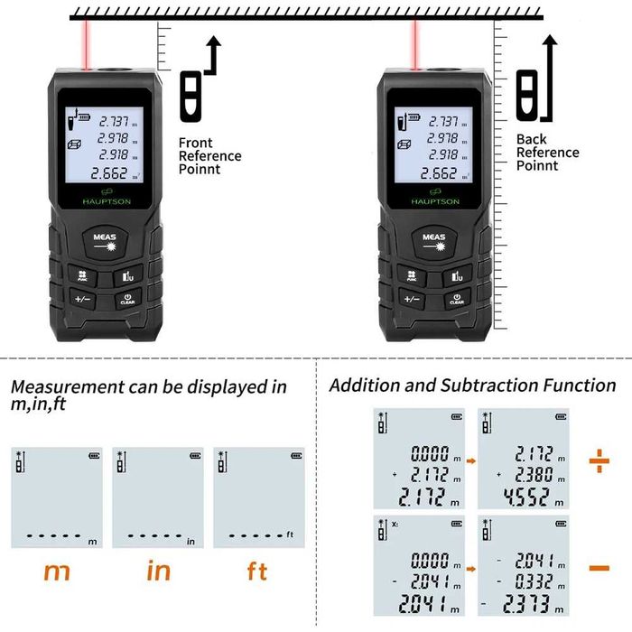 Dalmierz laserowy HAUPTSON 70M