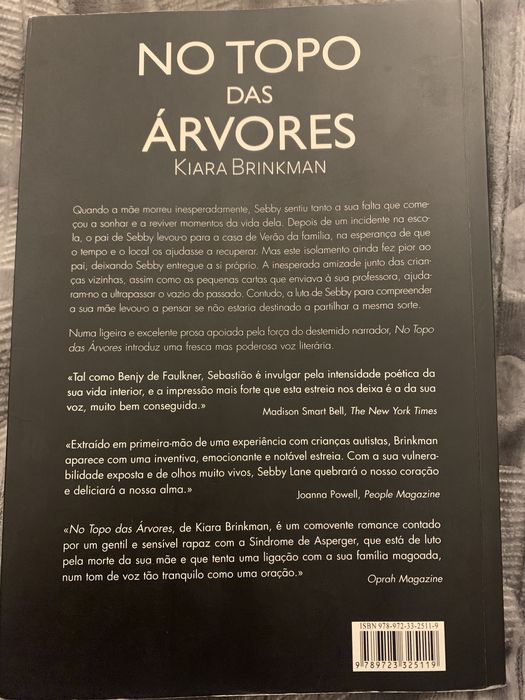 “No topo das Árvores” Kiara Brinkman