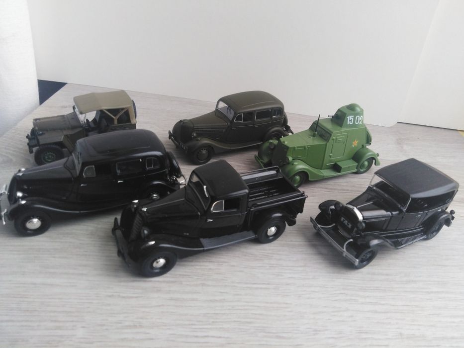 Автолегенды ссср 1:43