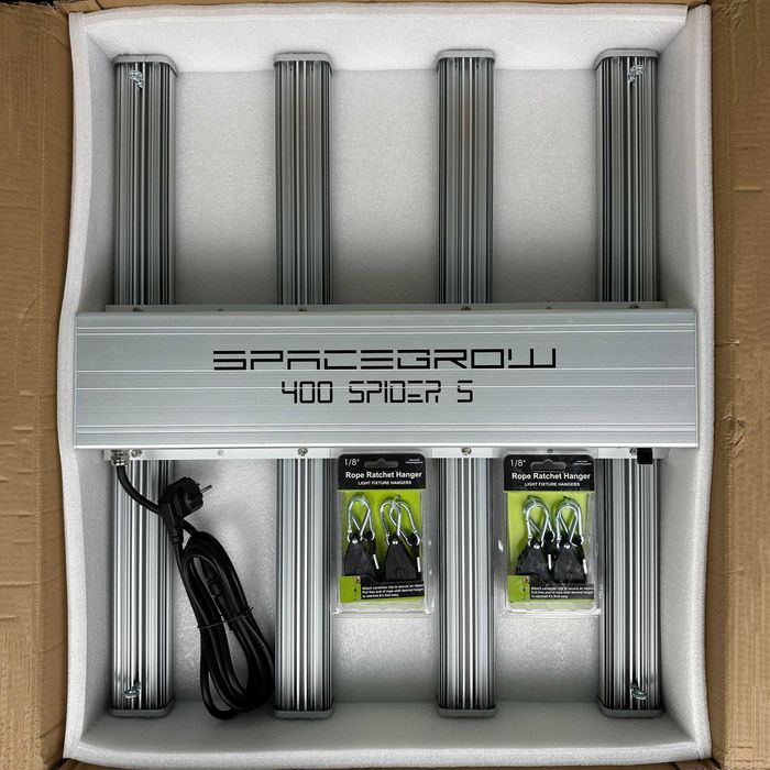 Професійна фітолампа SpeceGrow 400 Spider S 400W для гроубокса 100×100