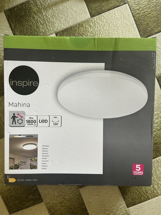 Candeeiro teto Leroy merlin