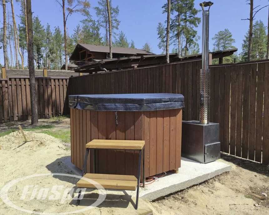 Купіль/чан на дровах Ельбрус