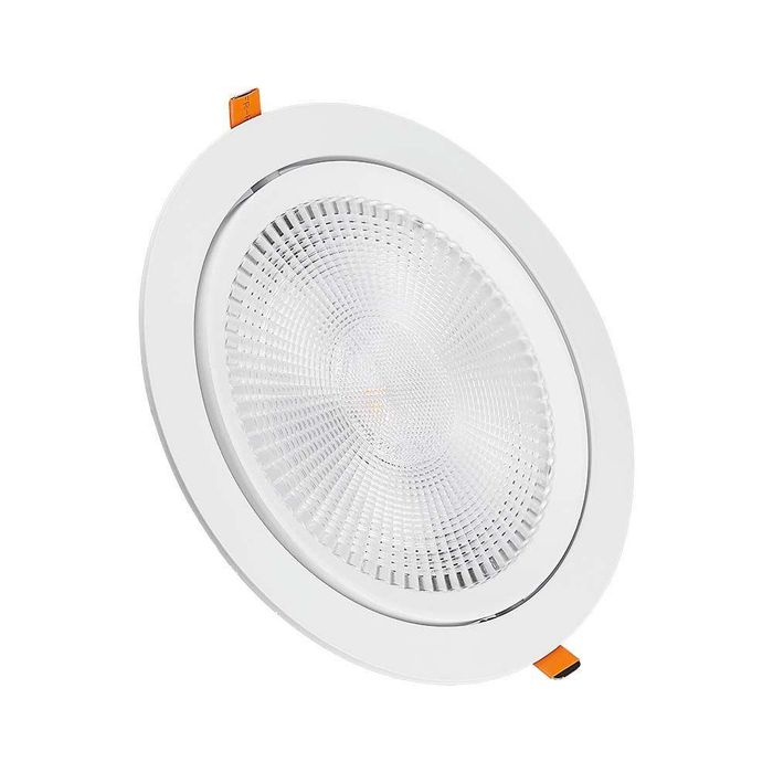 Oprawa V-tac LED Downlight Samsung Chip 10W Ruchoma VT-2-10 6500K 1060lm 5 Lat Gwarancji Wyposażenie Wnętrz
