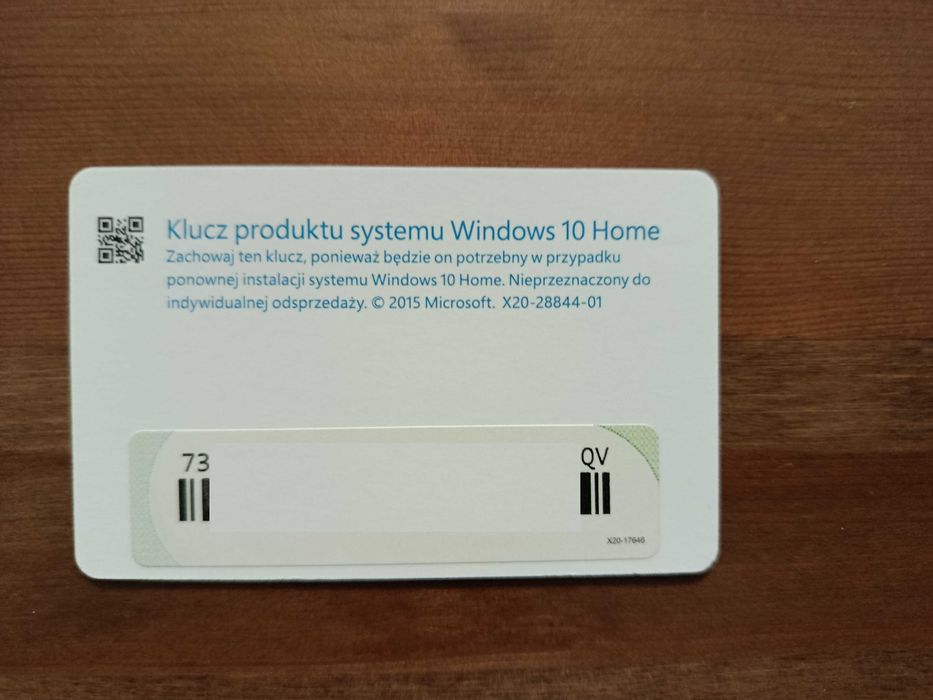 System operacyjny Microsoft Windows 10 HOME 32/64 bit - wersja BOX