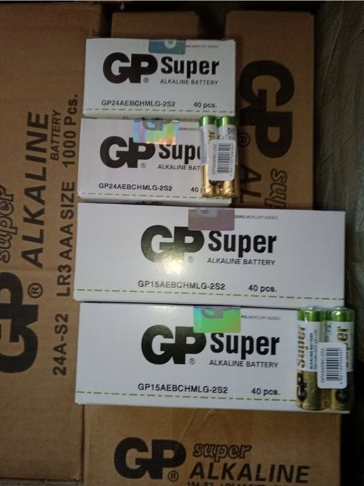 Батарейки GP  Alkaline Super Оригинал(опт 7.50)