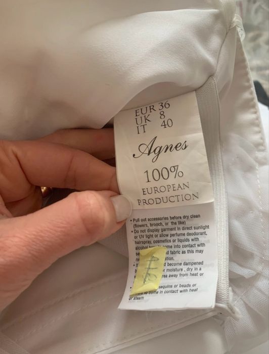 Vestido Noiva Agnes S - oferta véu