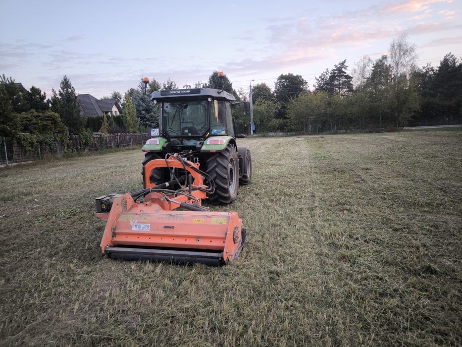 Koszenie nieużytków, trawy, zarośli, mulczer, rębak