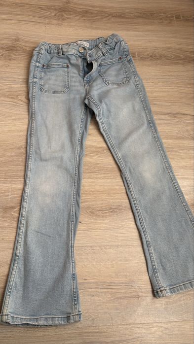Джинси кльош Zara на дівчинку 10-11 років
