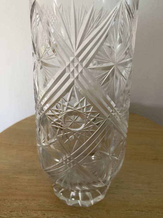 Krysztal wazon PRL
