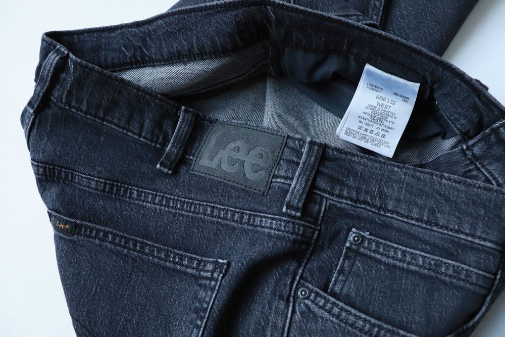 LEE WEST W36 L32 męskie spodnie jeansy relaxed nowe bez metki okazja