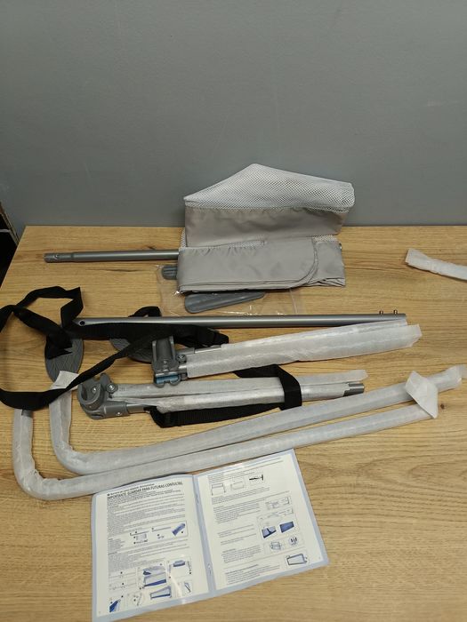 Jane barierka ochronna do łóżka 110x50 cm wysoka