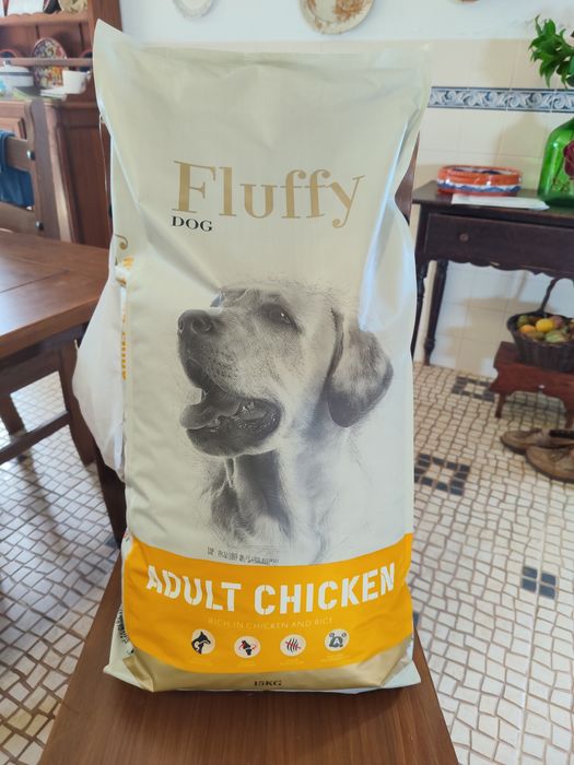 Ração Fluffy Dog Adulto com Frango – 15 kg