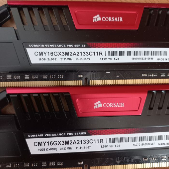 RAM DDR3 2x8GB 2133MHz Corsair Vengence Pro Series