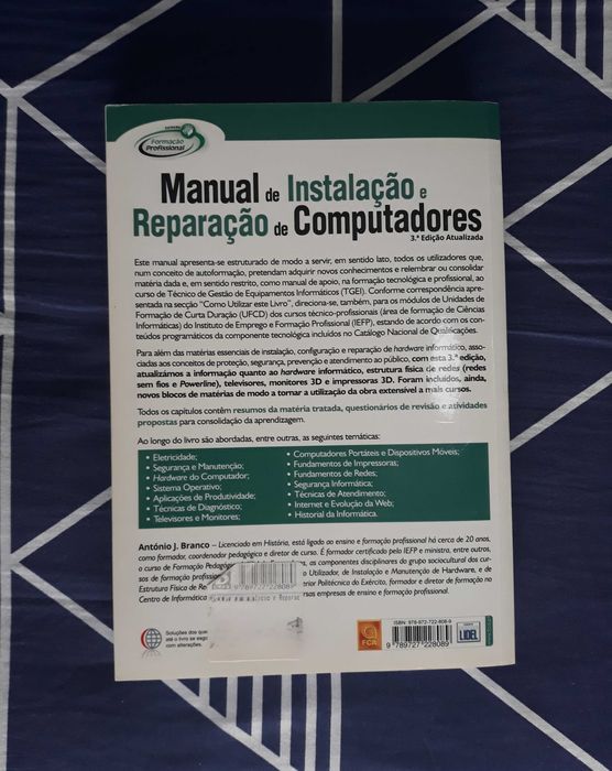 Manual de instalação e reparação de computadores