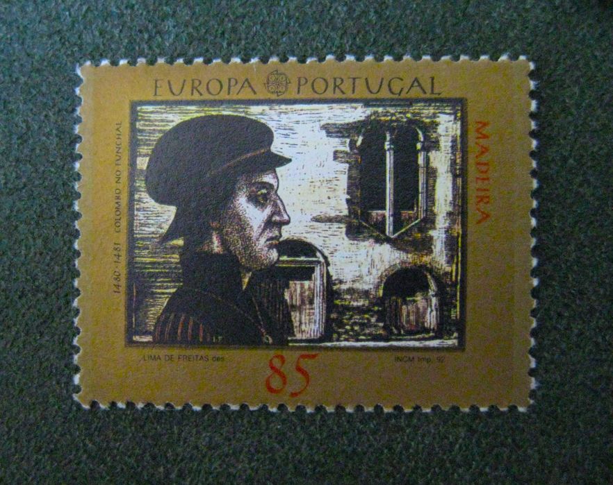 1992 Selos – Europa CEPT Portugal - Descoberta da América Colombo