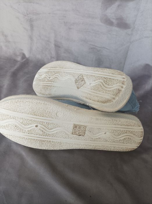 Buty espadryle niebieskie
