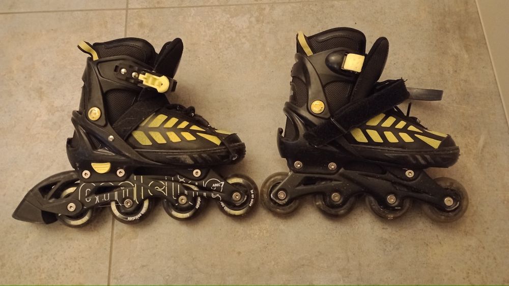 Rolki rozmiar 33-36 świecące podczas jazdy