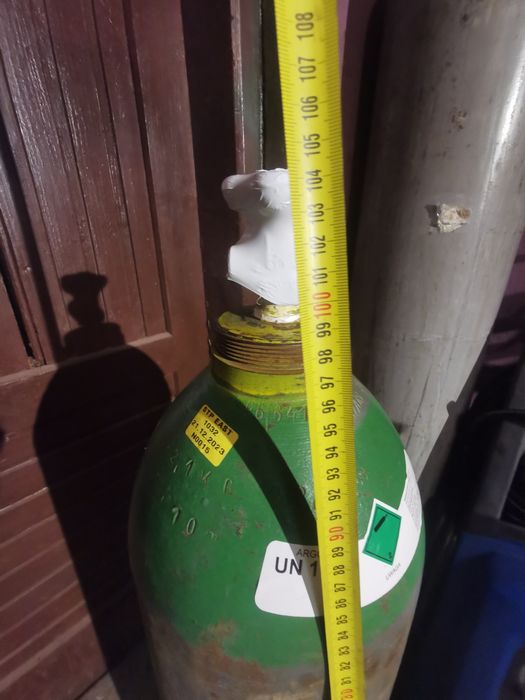 Butla argon 27 l pelna 4.8