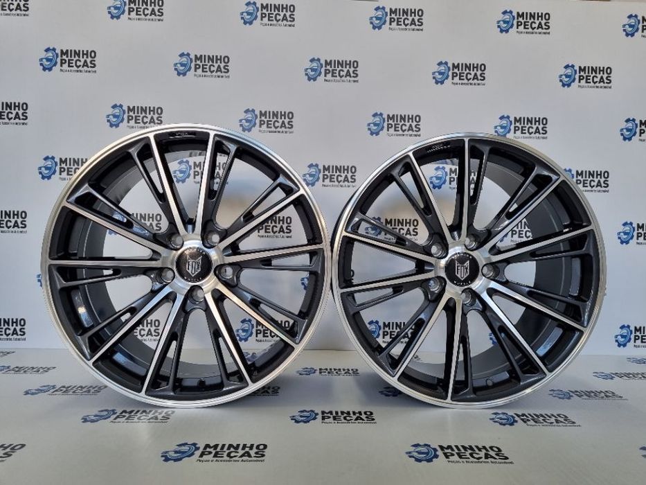 Jantes FOX Omega em 19 GunMetal Polido (5x120)