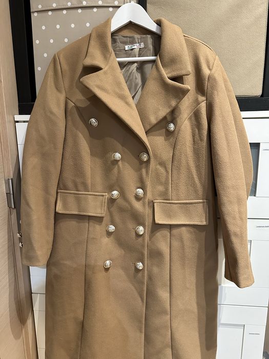 Casaco fazenda com botoes dourados veste do 36 ao 42