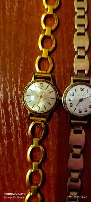 Продам жіночі годинники позолочені СССР