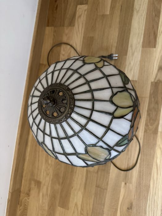 Lampa biurkowa, witrazowa, okazja