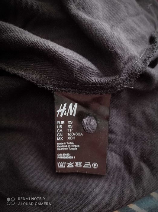 Sukienka grubsza z bufkami S /XS