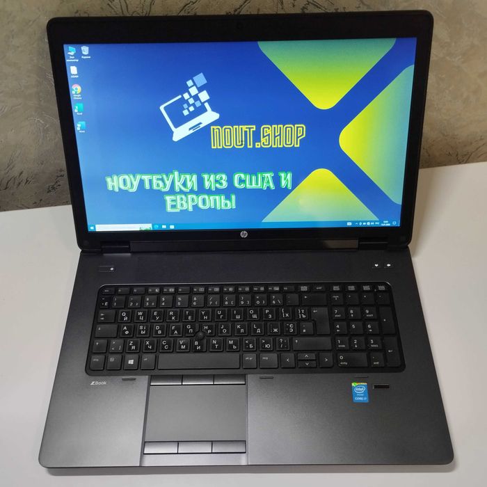 Мощный ноутбук HP ZBook G2 | 17.3 IPS 4 ядра | видео 2 гб | 16/240 SSD