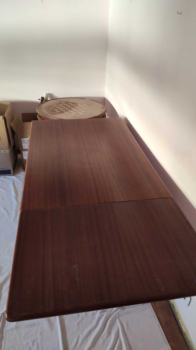 Mesa de Jantar extensível - Madeira Maçica