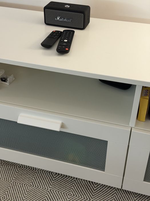 Móvel de TV IKEA branco BRIMNES – excelente