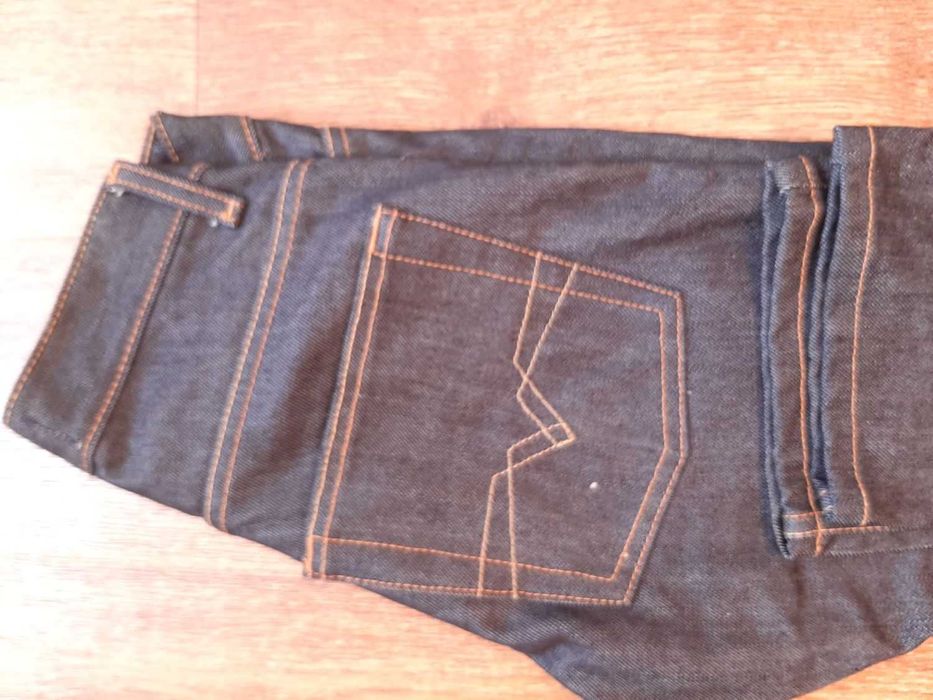 Джинсы синие на мальчика topman англия w26" skinny , 100% хлопок