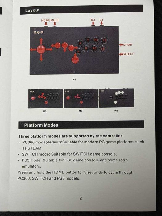 FightBox M3 - PC/PS/Xbox/Switch