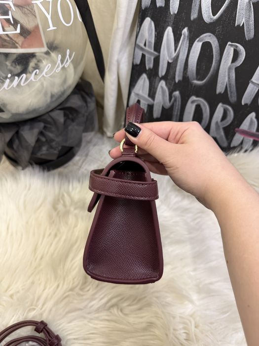 Сумка бургунді jw Pei з пильником
