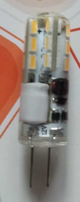 G4 LED 12v лампа светодиодная 3000К 10шт. упаковка