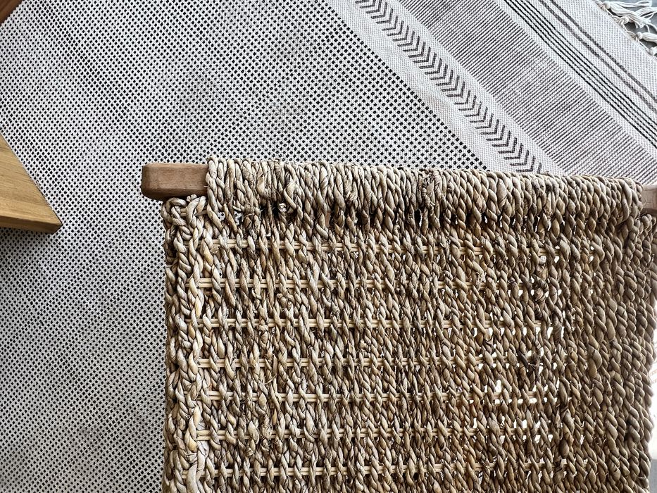 Poltrona / Cadeira madeira e rattan