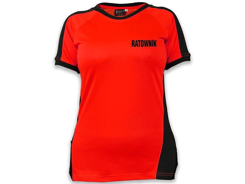 Koszulka RATOWNIK damska FLUO (S)