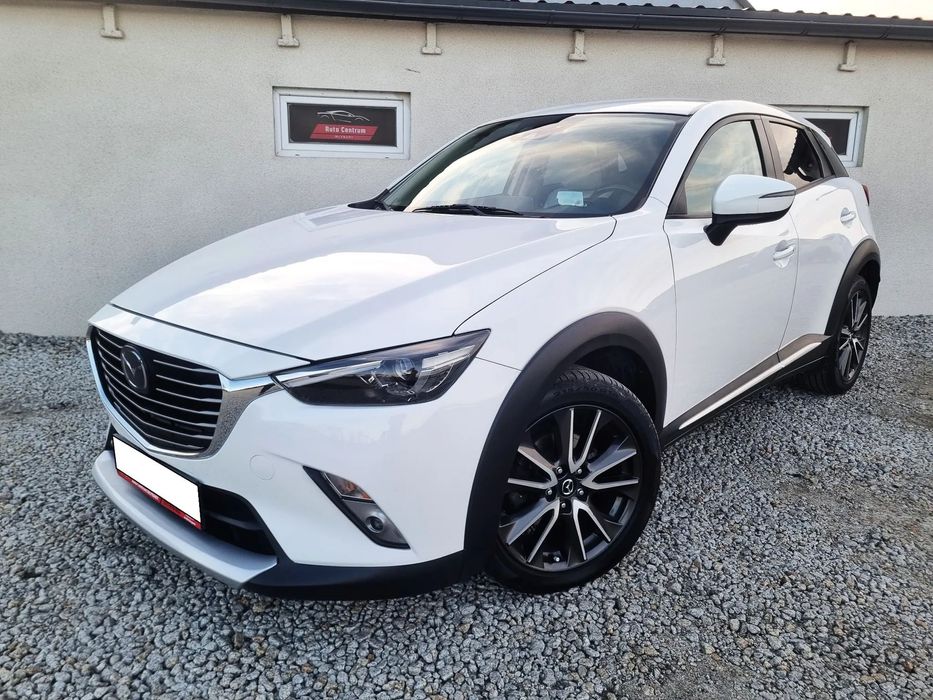 Mazda CX-3 Śliczna 1.5 Diesel AUTOMAT Bogata Wersja ORYGINAŁ Zadbana 4x4 AWD