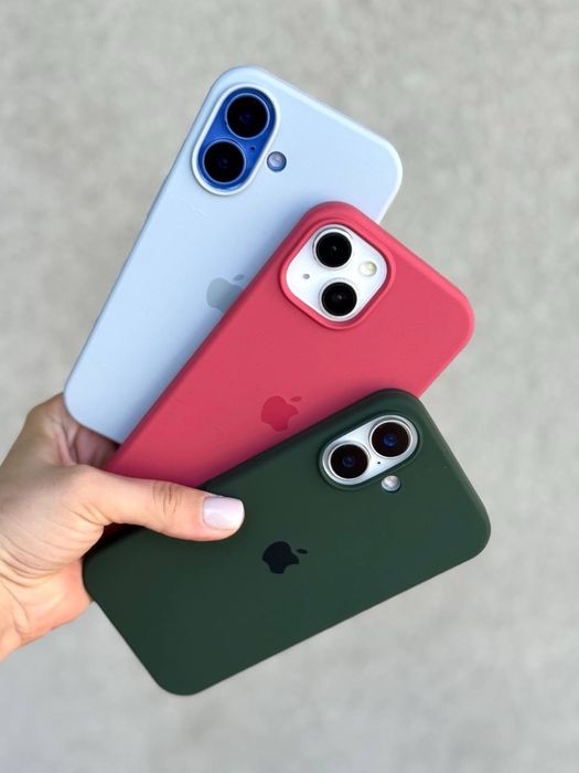 Чохол на Айфон 16 про та інші, силіконовий silicone case pro max