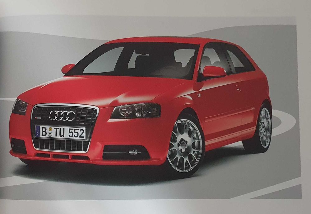 Catálogo do Audi A3 - original - Ano 2006/2007