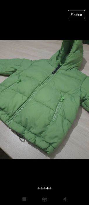 Casaco Benetton Tamanho 18/24 Meses